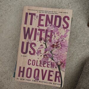 'It Ends With Us' Novel - Purple Cover